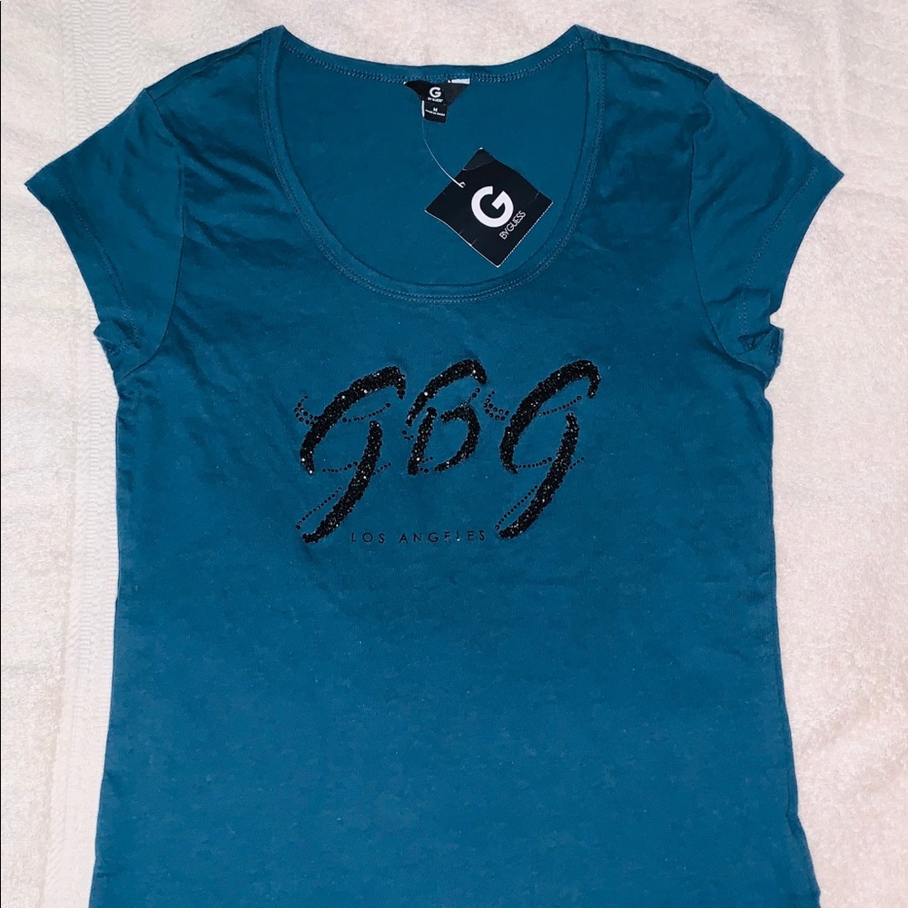 Blue Guess T shirt
